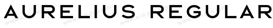 Aurelius Regular字体转换